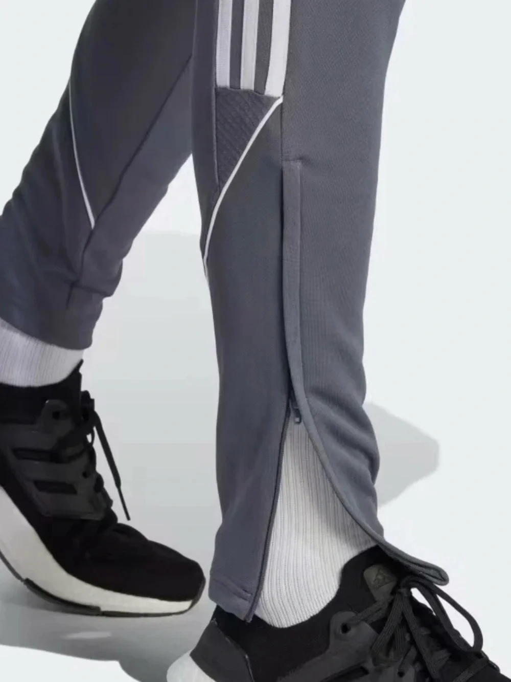 Adidas Track Pants 3 Stripe Tiro 23 GRAY Men’s XL NWT $50 Retail